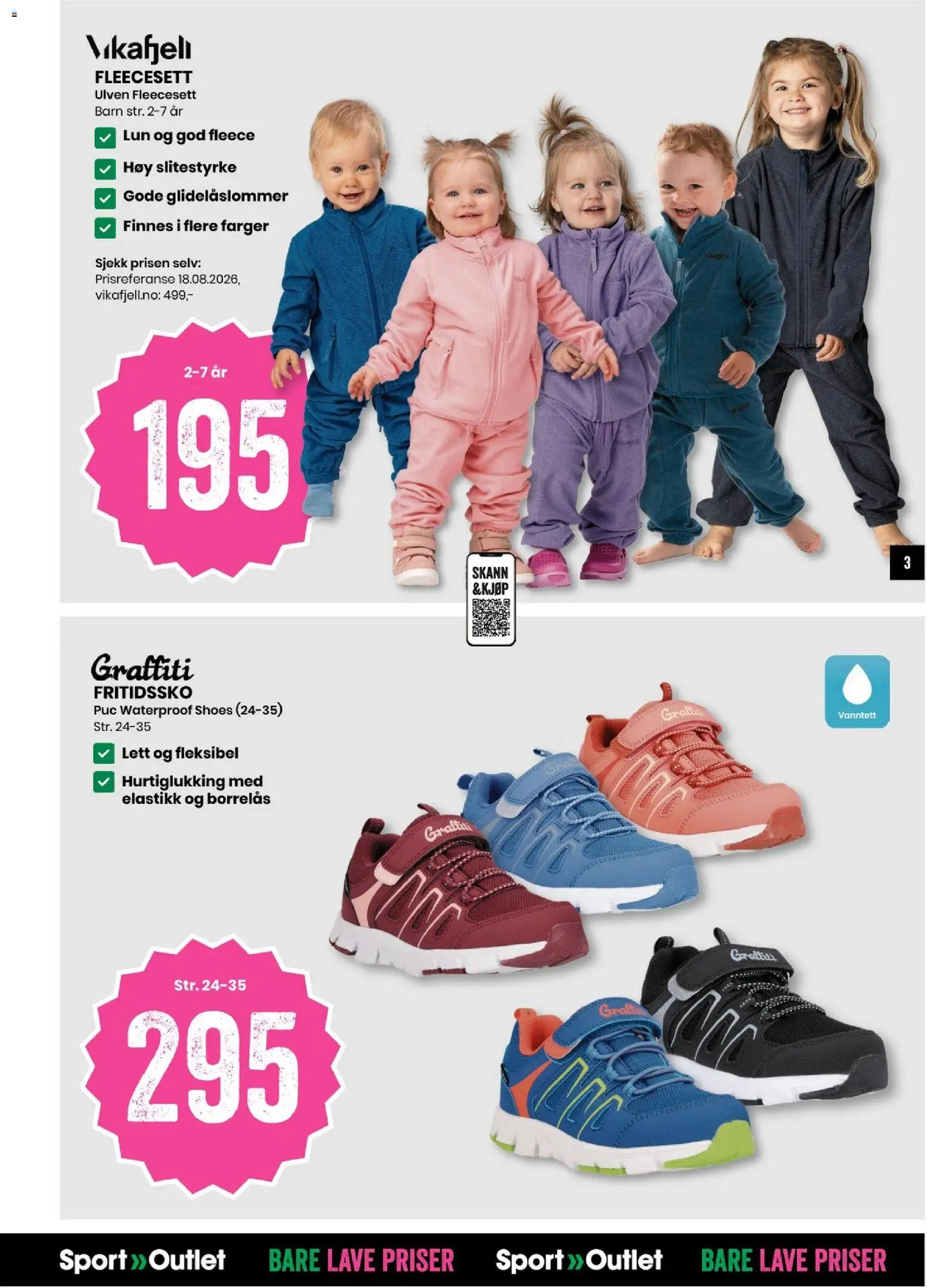 Forhåndsvis Sport Outlet kundeavis fra butikk Sport Outlet gyldig fra 01/09/2026