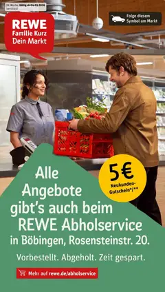 Vorschau von dem Prospekt des Geschäftes Rewe, gültig ab dem 04.05.2026