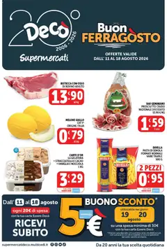 Anteprima dell'opuscolo Decò volantino dal negozio Decò valido da 11/08/2026