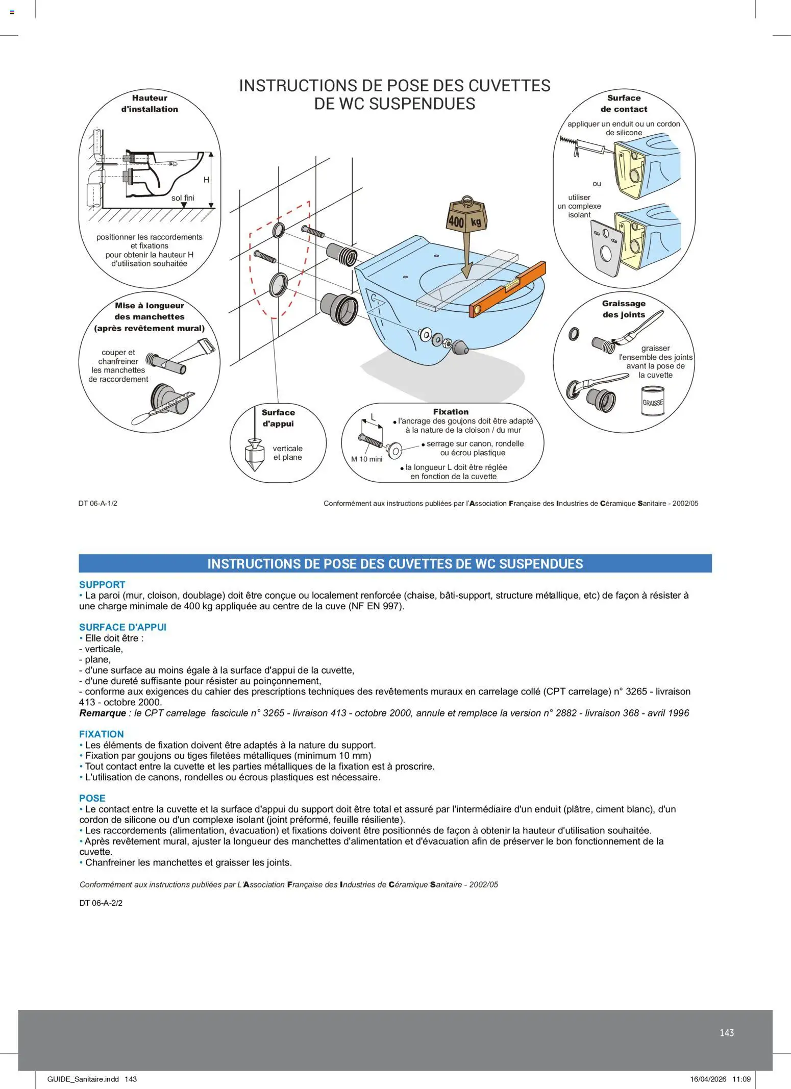 Prévisualisation de Rexel - Brochure Sanitaire du magasin Rexel formulaire valide 20/04/2026 - Carrelage, Ciment, Cahier, Colle, Revêtement mural