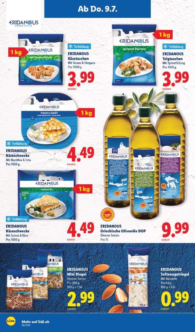 Neue Lidl Aktionen ab 09.07.
