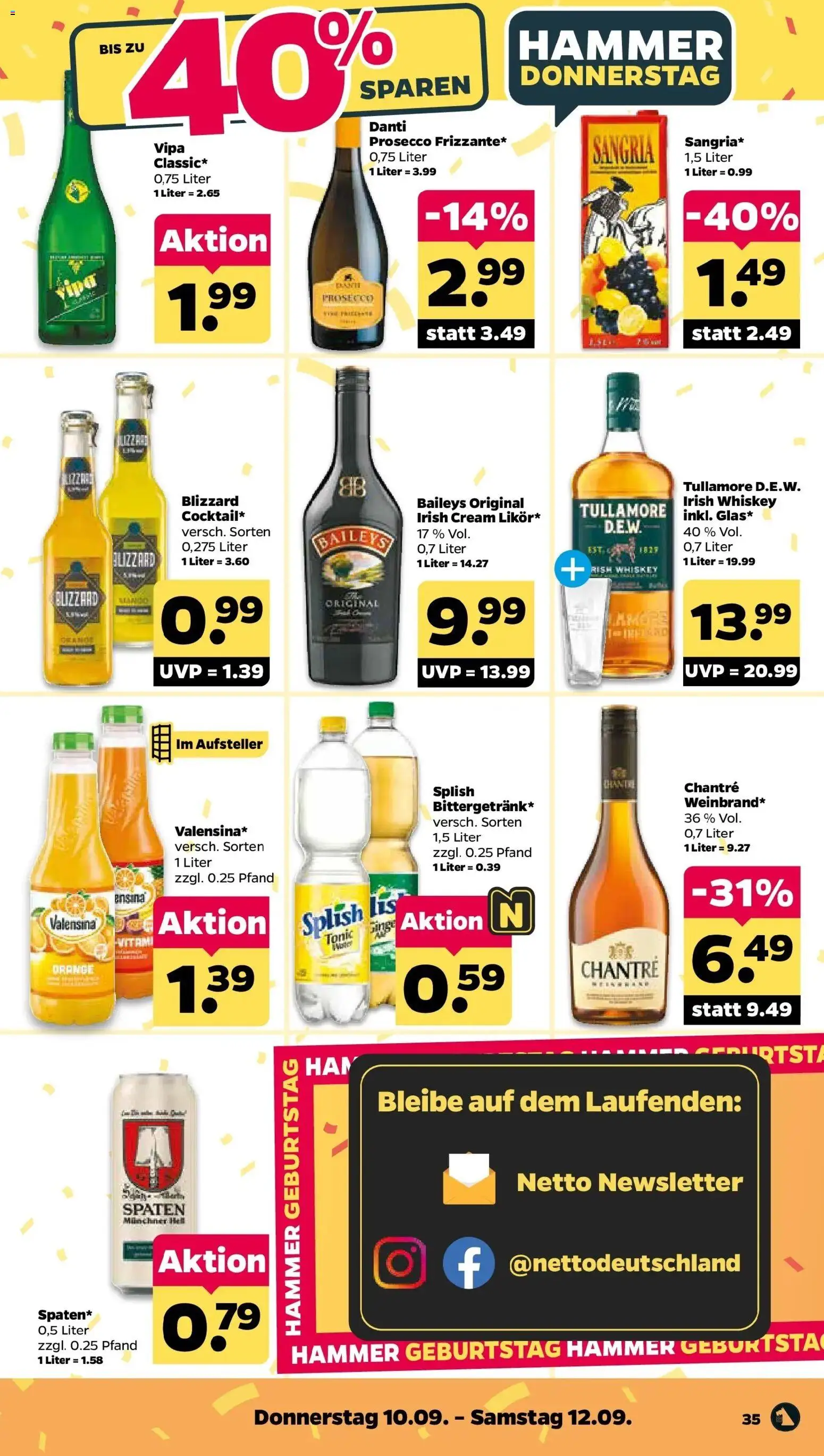 Vorschau von dem Prospekt des Geschäftes Netto, gültig ab dem 07.09.2026