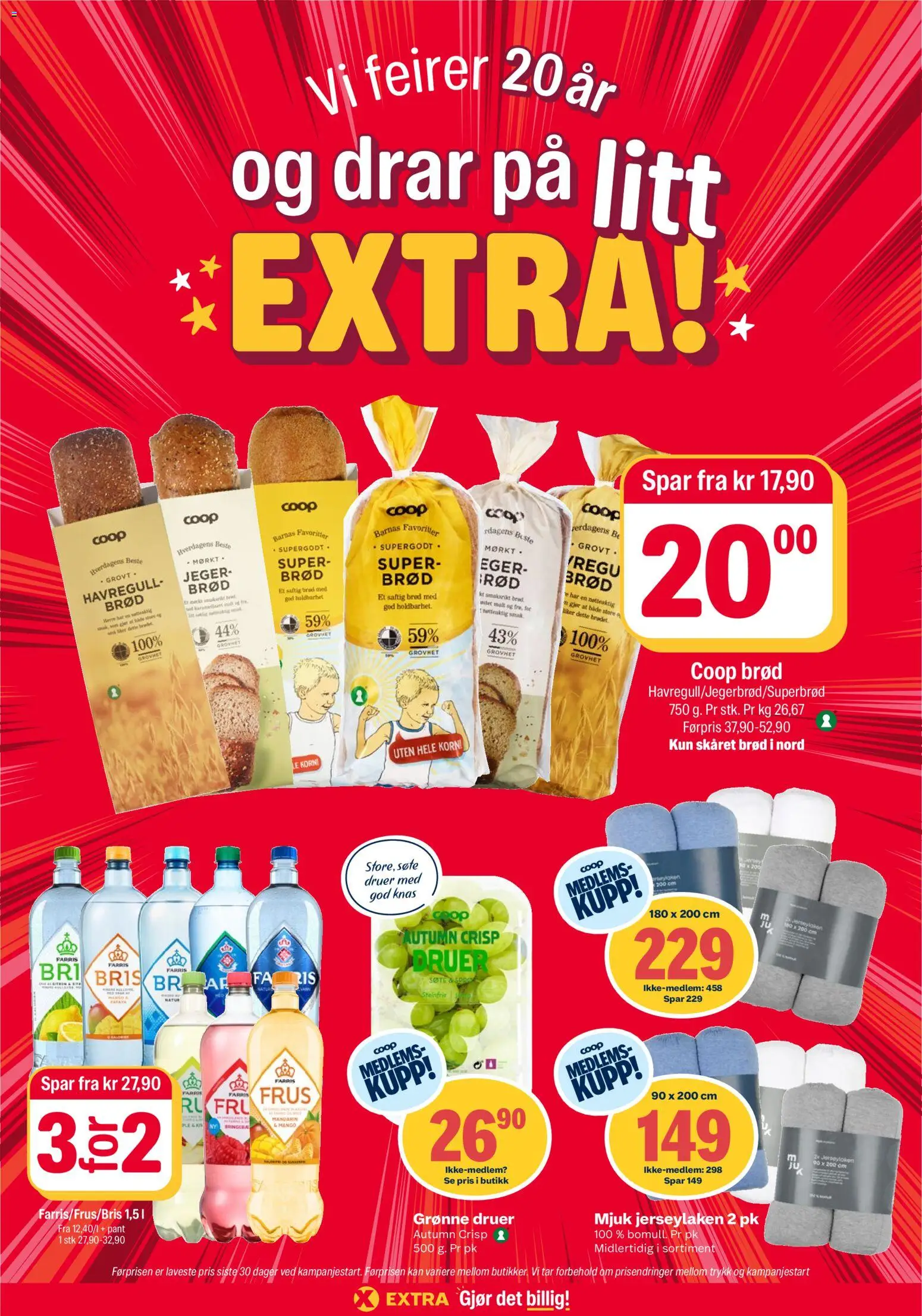 Forhåndsvis Coop Extra kundeavis fra butikk Coop Extra gyldig fra 14/09/2026