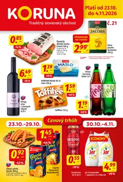 Náhľad Koruna letáku platného od 23.10.2026