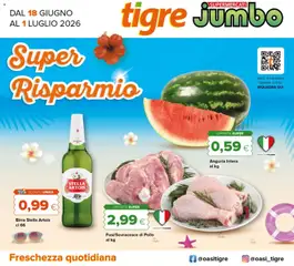 Anteprima dell'opuscolo Tigre volantino Jumbo dal negozio Tigre valido da 18/06/2026