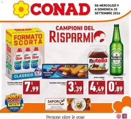 Anteprima dell'opuscolo Conad volantino Sicilia dal negozio Conad valido da 09/09/2026