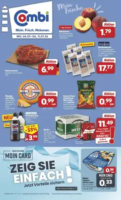 Vorschau von dem Prospekt des Geschäftes Combi, gültig ab dem 06.07.2026