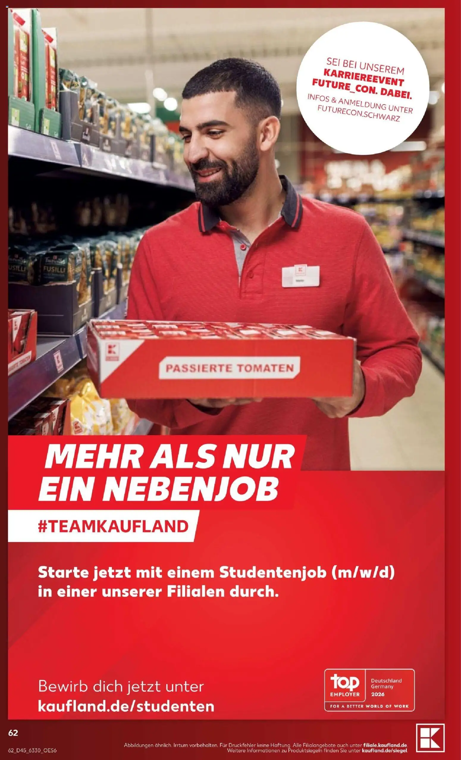 Vorschau von dem Prospekt des Geschäftes Kaufland, gültig ab dem 31.10.2026 - Tomaten