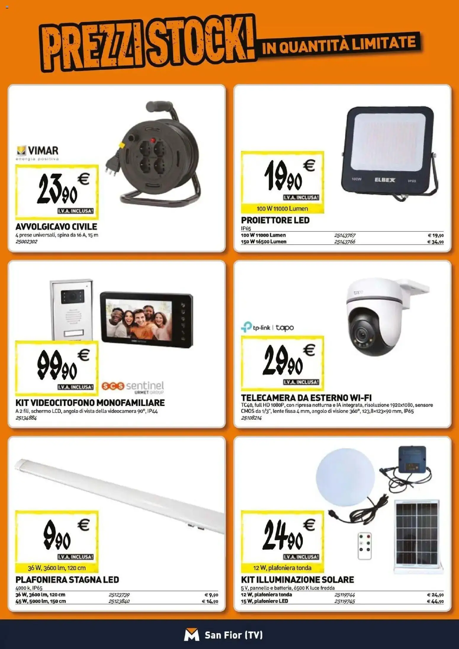 Anteprima dell'opuscolo TECNOMAT catalogo San Fior dal negozio TECNOMAT valido da 29/10/2026