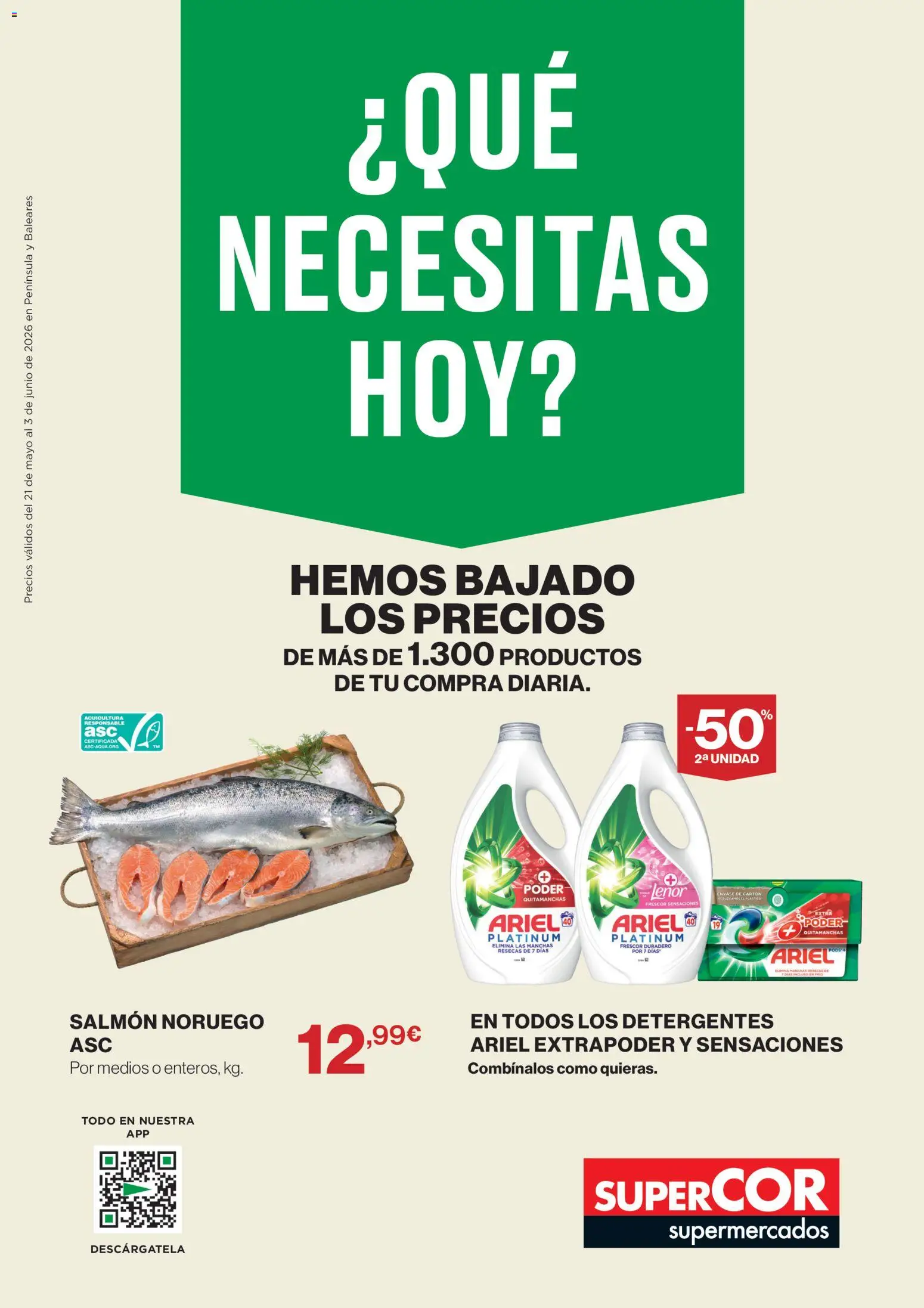 Vista previa del folleto de la tienda Supercor válido desde el 21/05/2026 