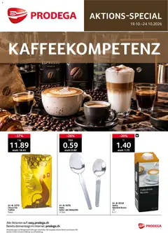 Vorschau des Merkblatts Prodega aktionen Kaffeekompetenz vom Shop Prodega gültig von 19.10.2026 bis 24.10.2026
