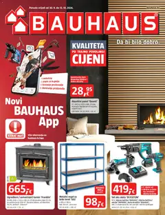 Pregled letka Bauhaus Katalog trgovine Bauhaus vrijedi od 30.09.2026