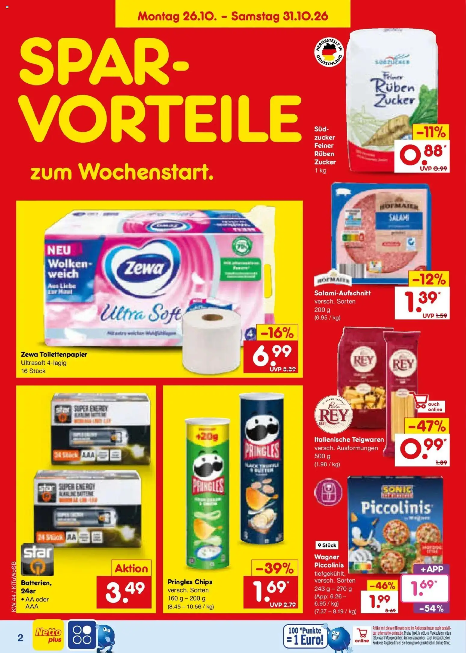 Vorschau von dem Prospekt des Geschäftes Netto Marken-Discount, gültig ab dem 26.10.2026