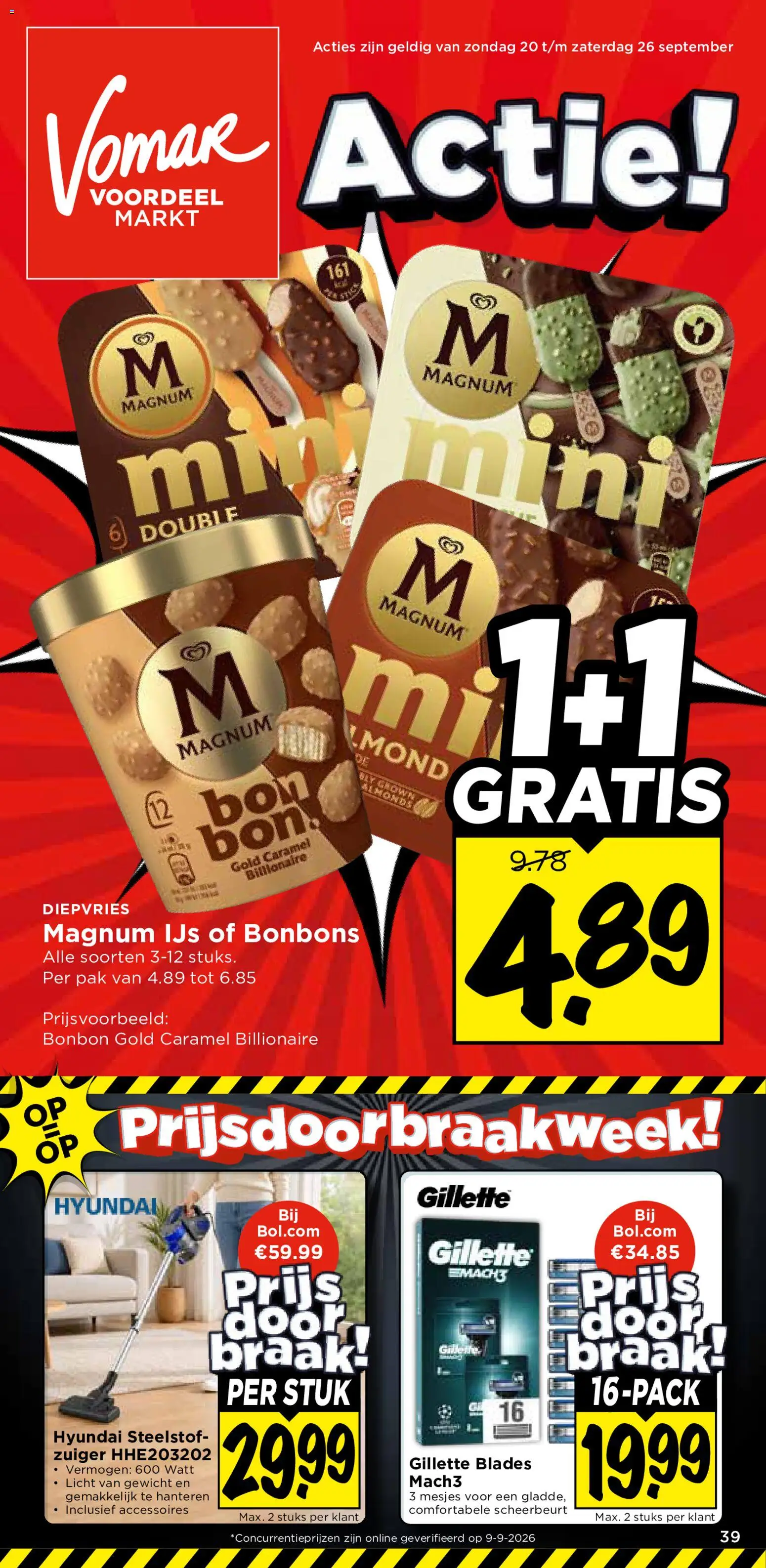 Voorbeeld van Vomar folder van winkel Vomar geldig vanaf 21-09-2026