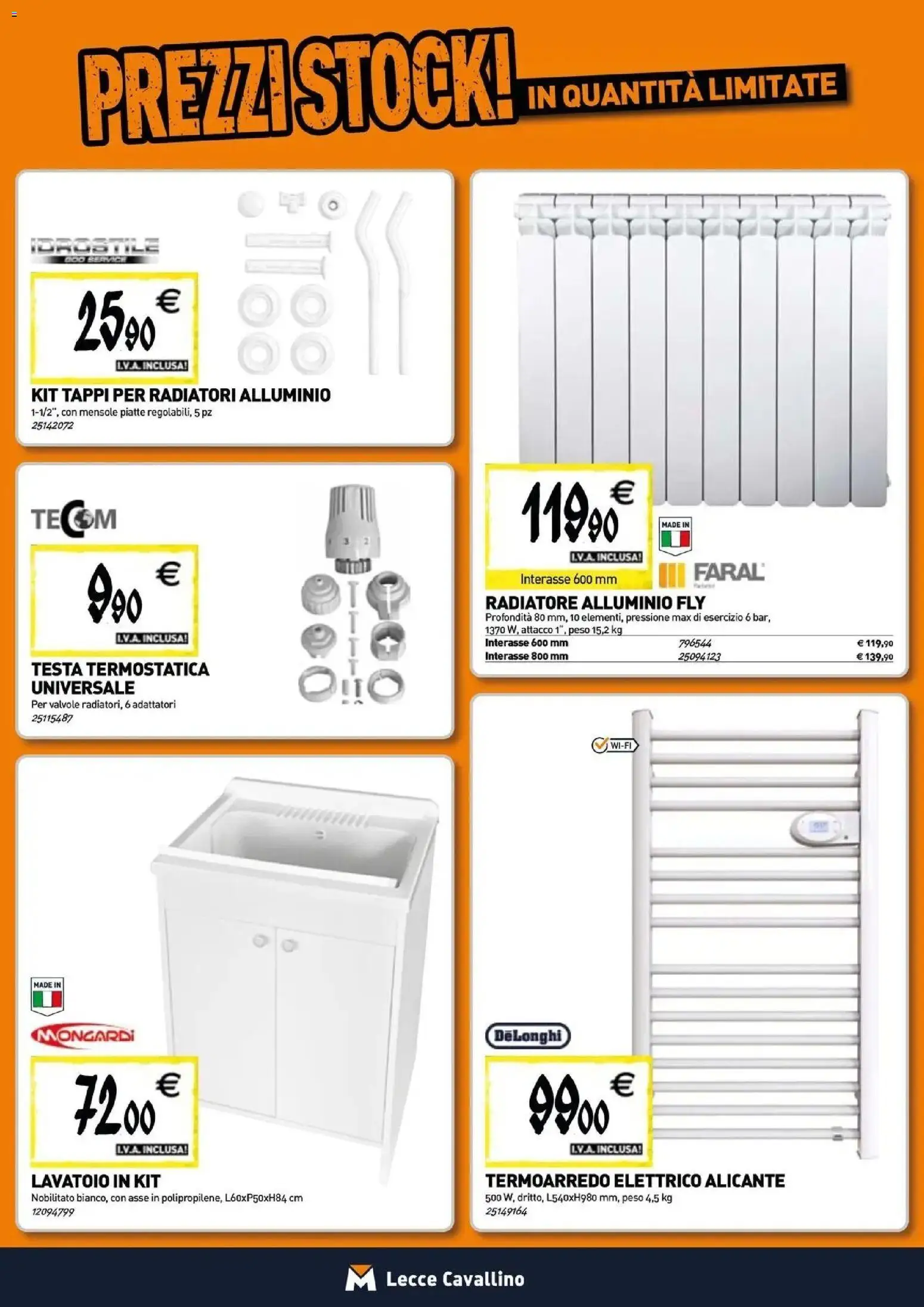 Anteprima dell'opuscolo TECNOMAT catalogo Cavallino dal negozio TECNOMAT valido da 29/10/2026 - Alluminio