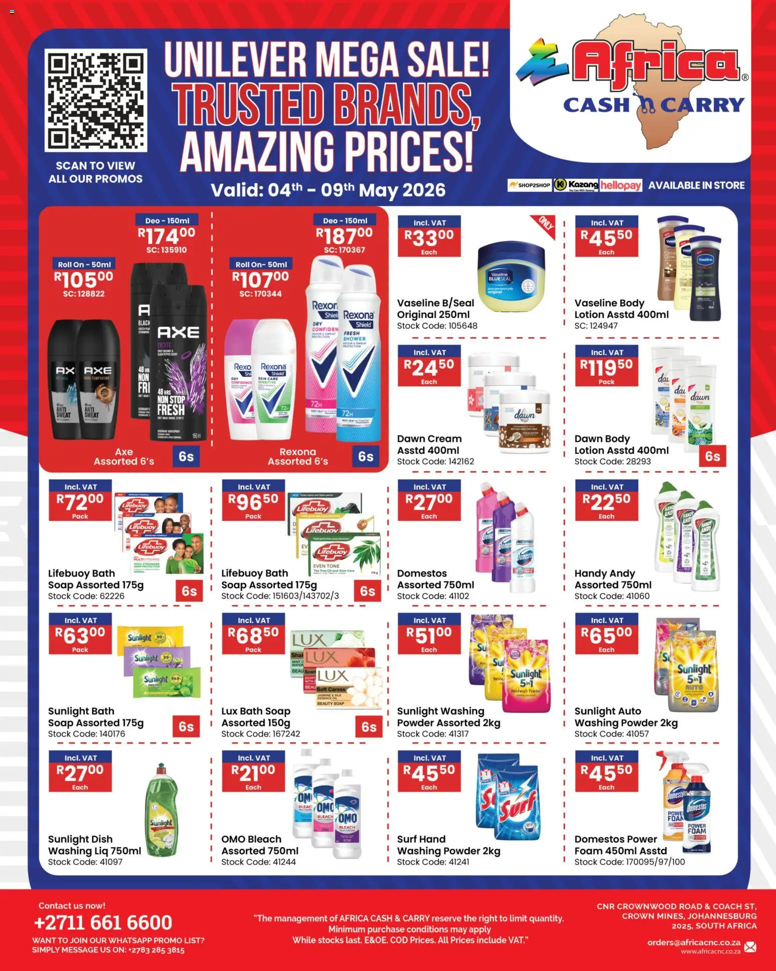 Preview of Africa Cash & Carry flyer valid from 04/05/2026