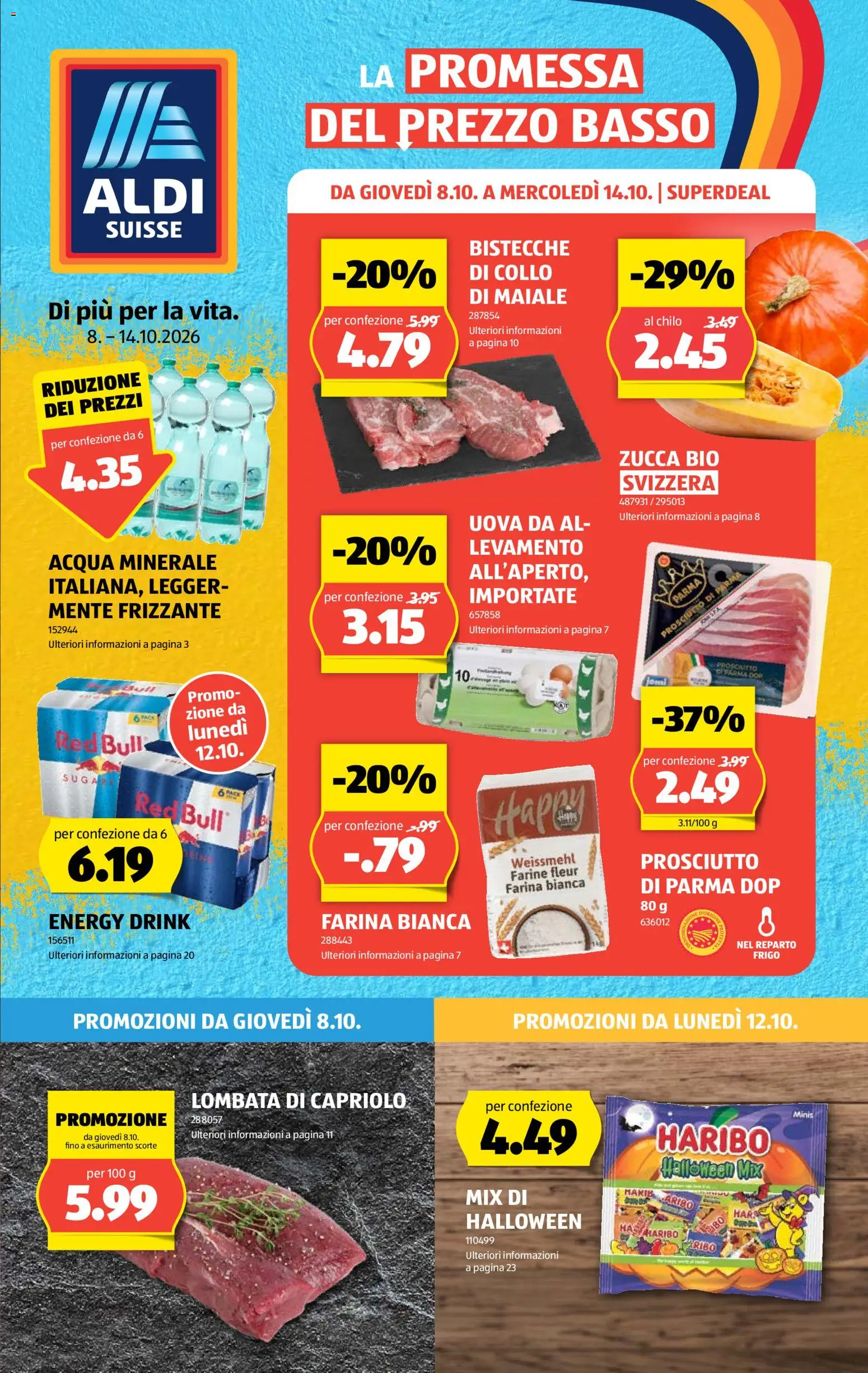 Vorschau des Merkblatts Aldi aktionen IT vom Shop Aldi gültig von 08.10.2026 bis 14.10.2026