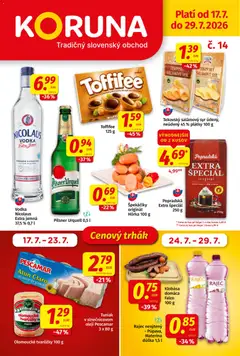 Náhľad Koruna letáku platného od 17.07.2026