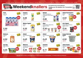 Voorbeeld van Budget Food folder - Weekend van winkel Budget Food geldig vanaf 30-10-2026