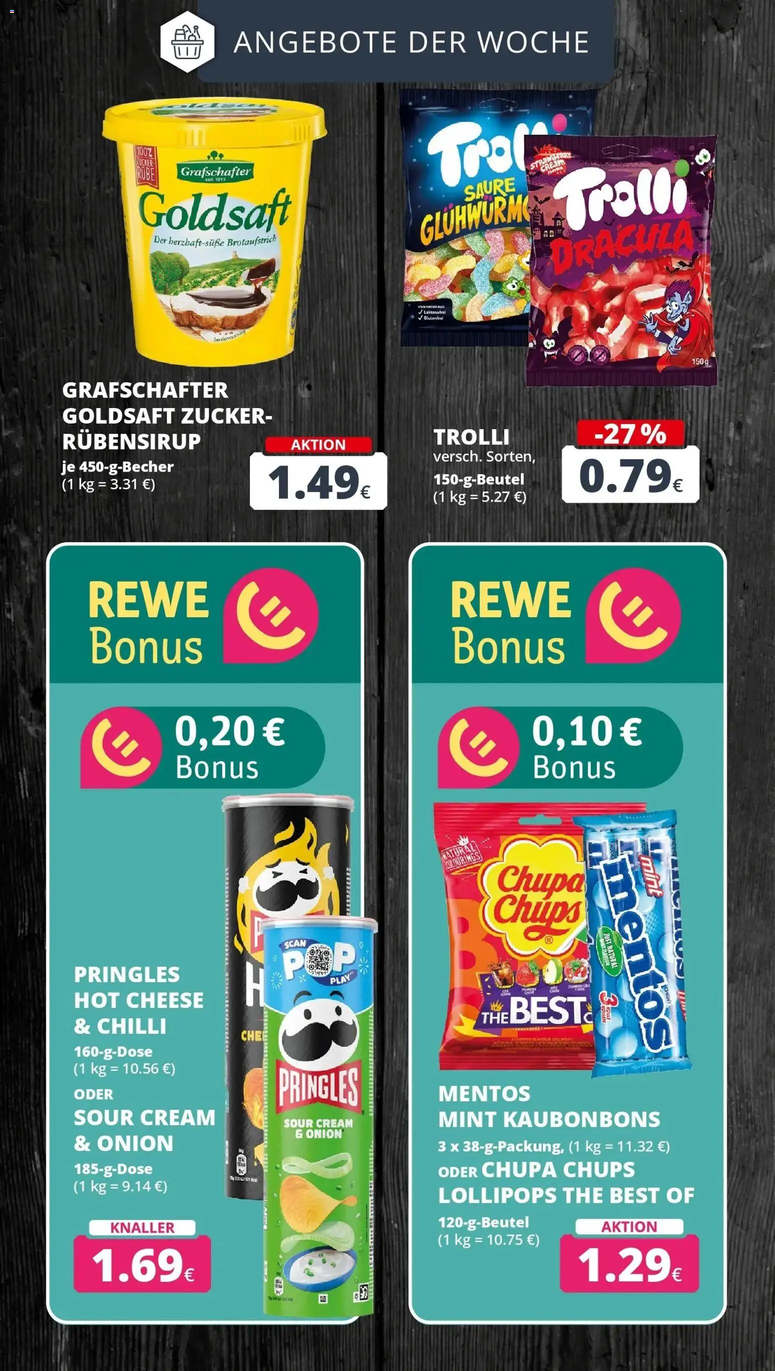 Vorschau von dem Prospekt des Geschäftes Rewe, gültig ab dem 26.10.2026