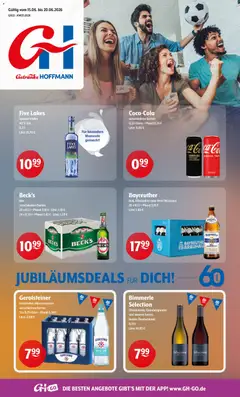 Vorschau von dem Prospekt des Geschäftes Getränke Hoffmann, gültig ab dem 15.06.2026