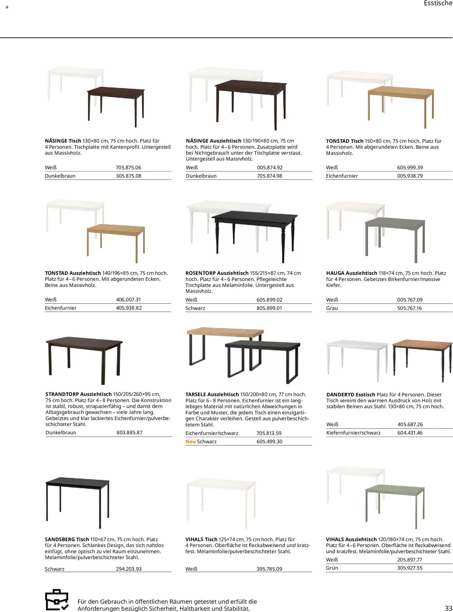 Vorschau von dem Prospekt des Geschäftes Ikea, gültig ab dem 11.09.2026 - Esstisch, Tisch