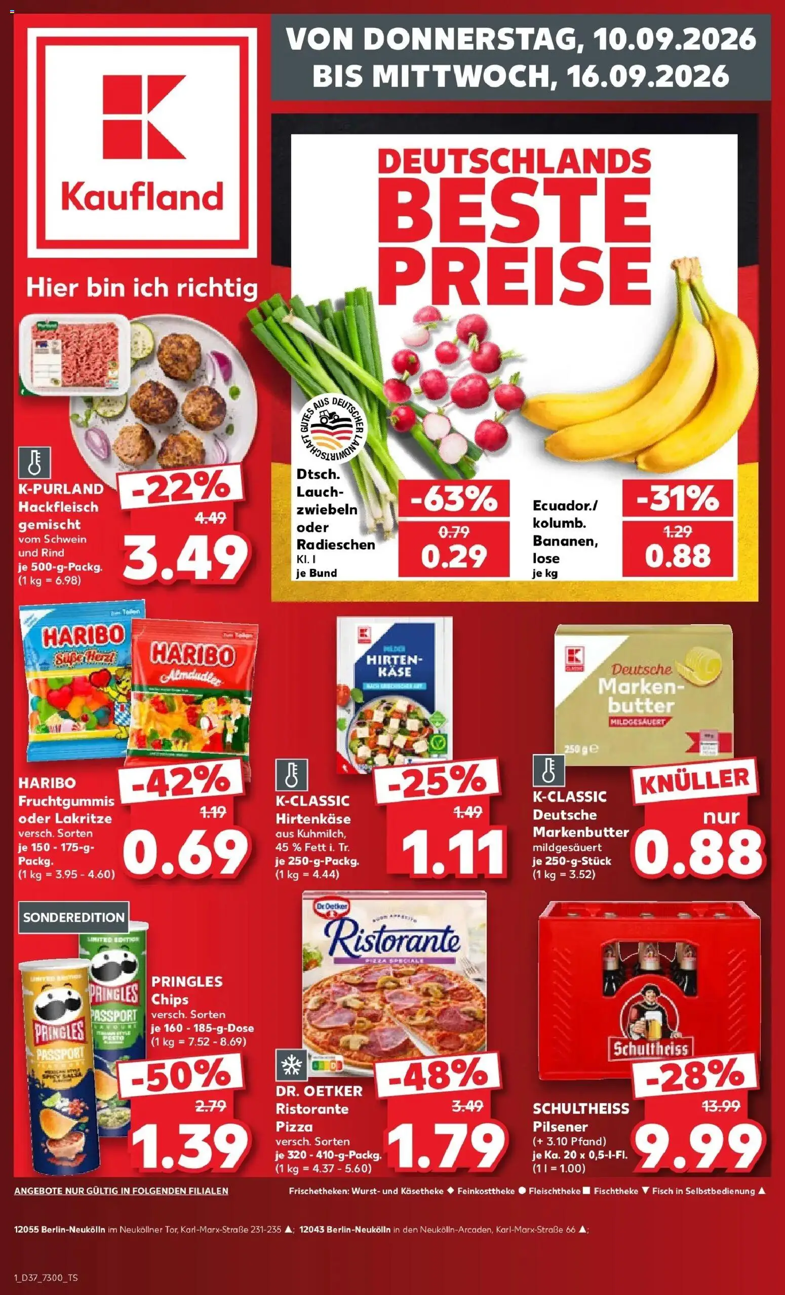 Vorschau von dem Prospekt des Geschäftes Kaufland, gültig ab dem 10.09.2026