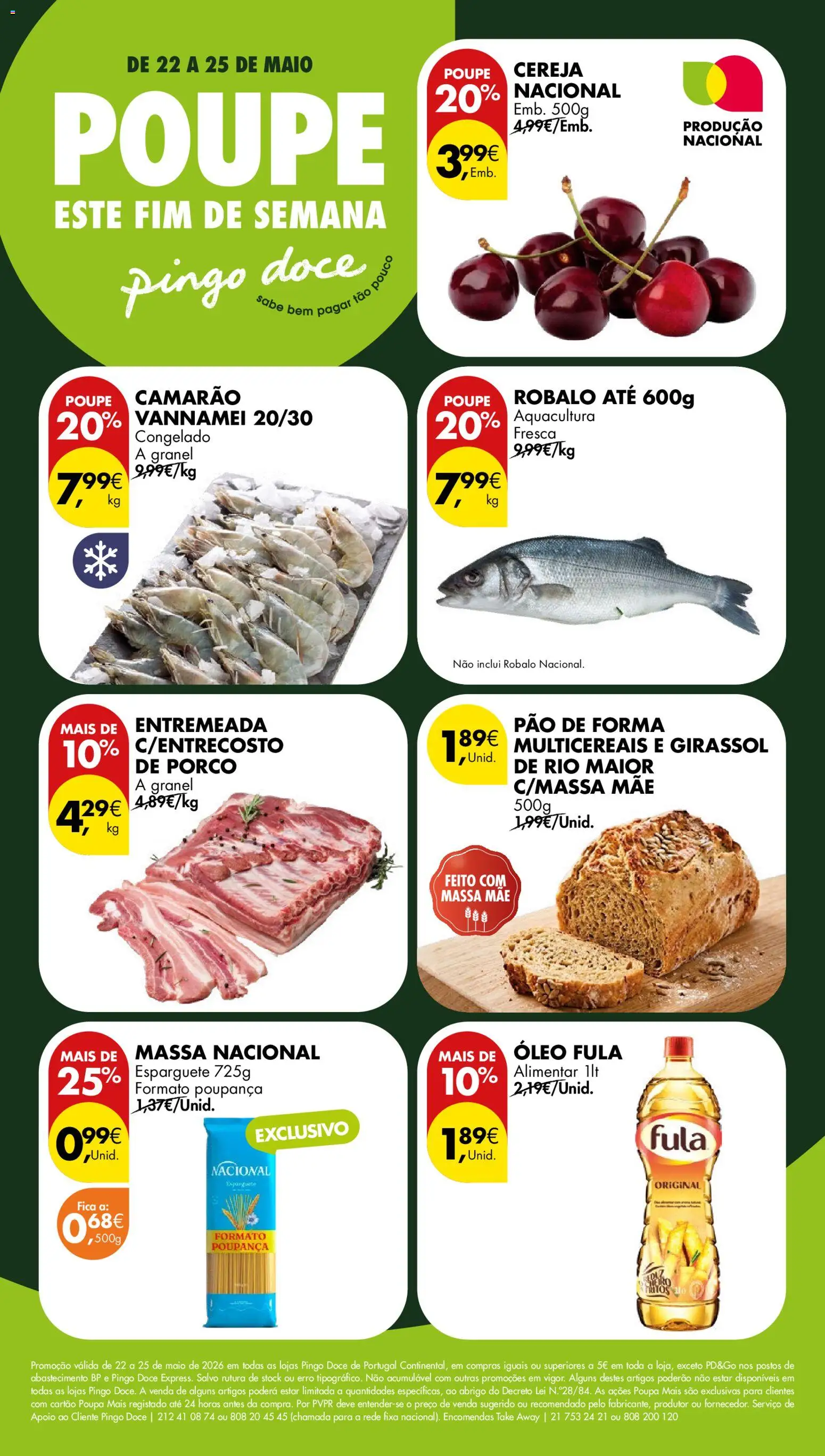 Pré-visualização do folheto da loja Pingo Doce válida a partir de 22/05/2026