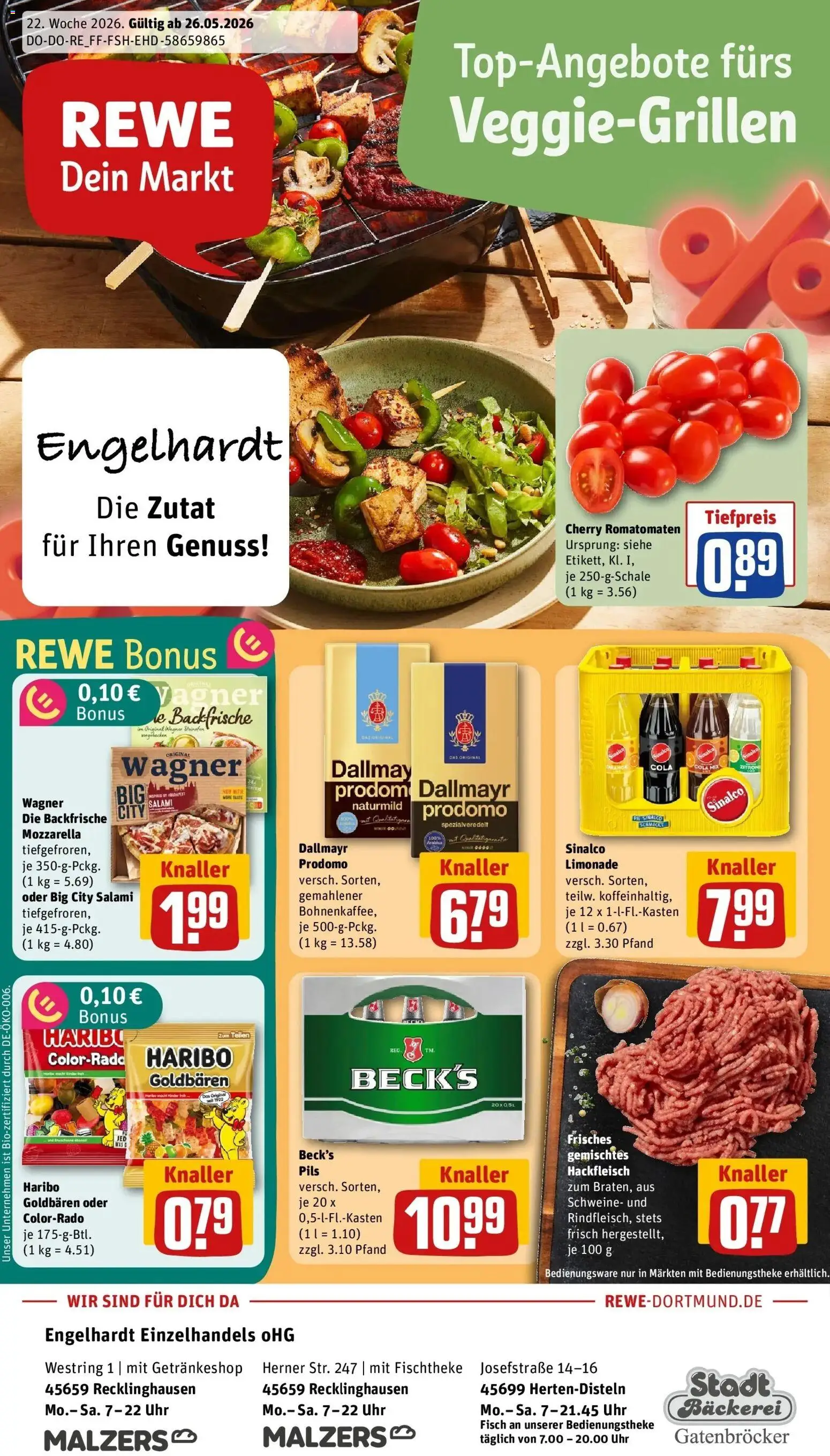 Vorschau von dem Prospekt des Geschäftes Rewe, gültig ab dem 26.05.2026