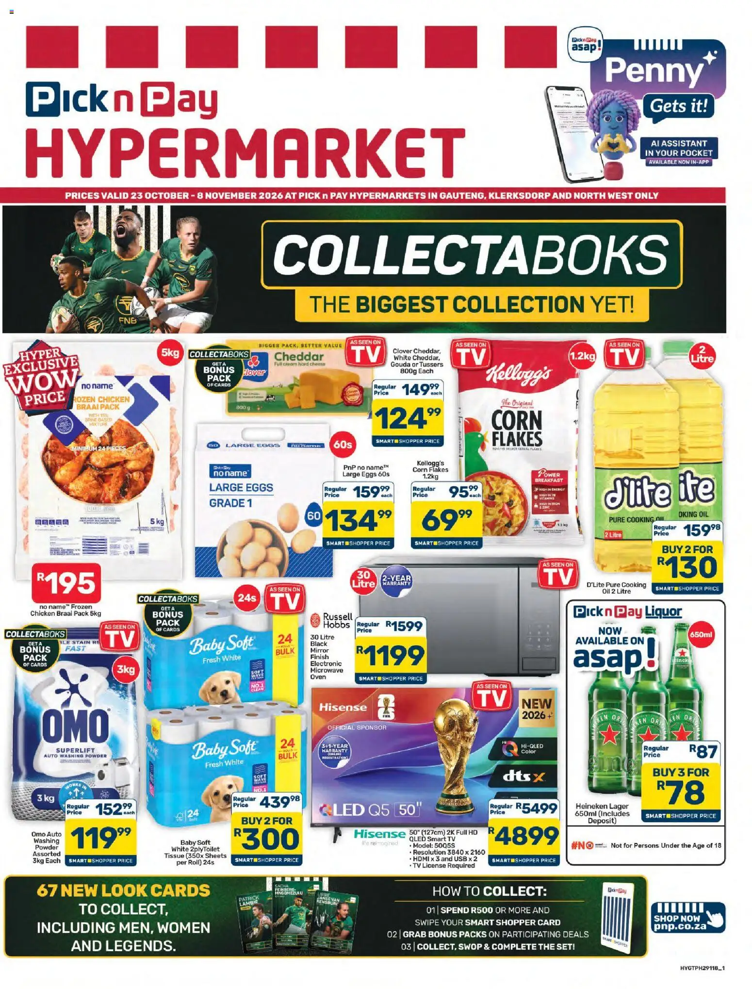 Preview of Pick n Pay flyer valid from 23/10/2026