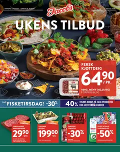 Forhåndsvis Jacobs kundeavis fra butikk Jacobs gyldig fra 03/08/2026
