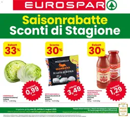 Anteprima dell'opuscolo Eurospar volantino Bolzano dal negozio Eurospar valido da 23/07/2026