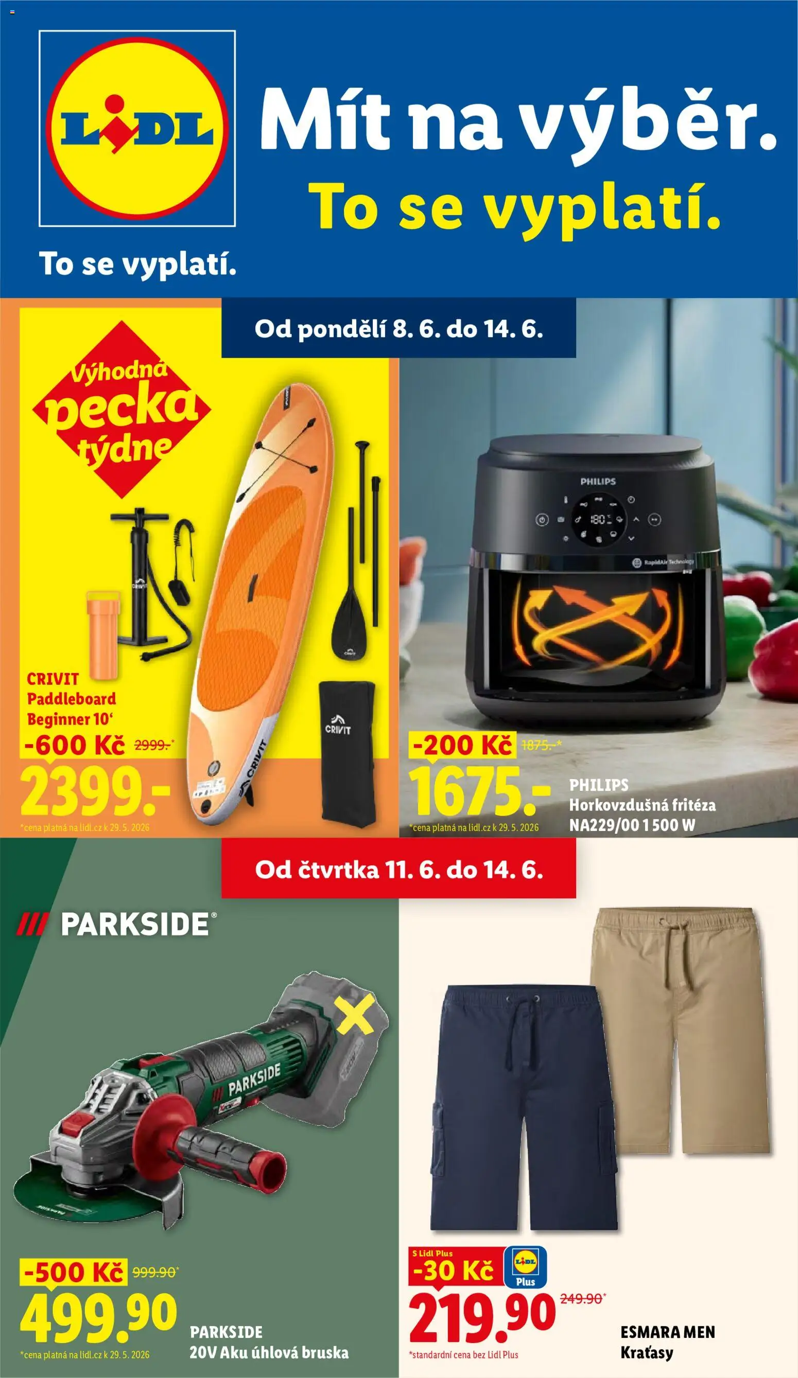 Náhled nabídky: Lidl Lidl leták - Spotřební zboží platný od 08.06.2026