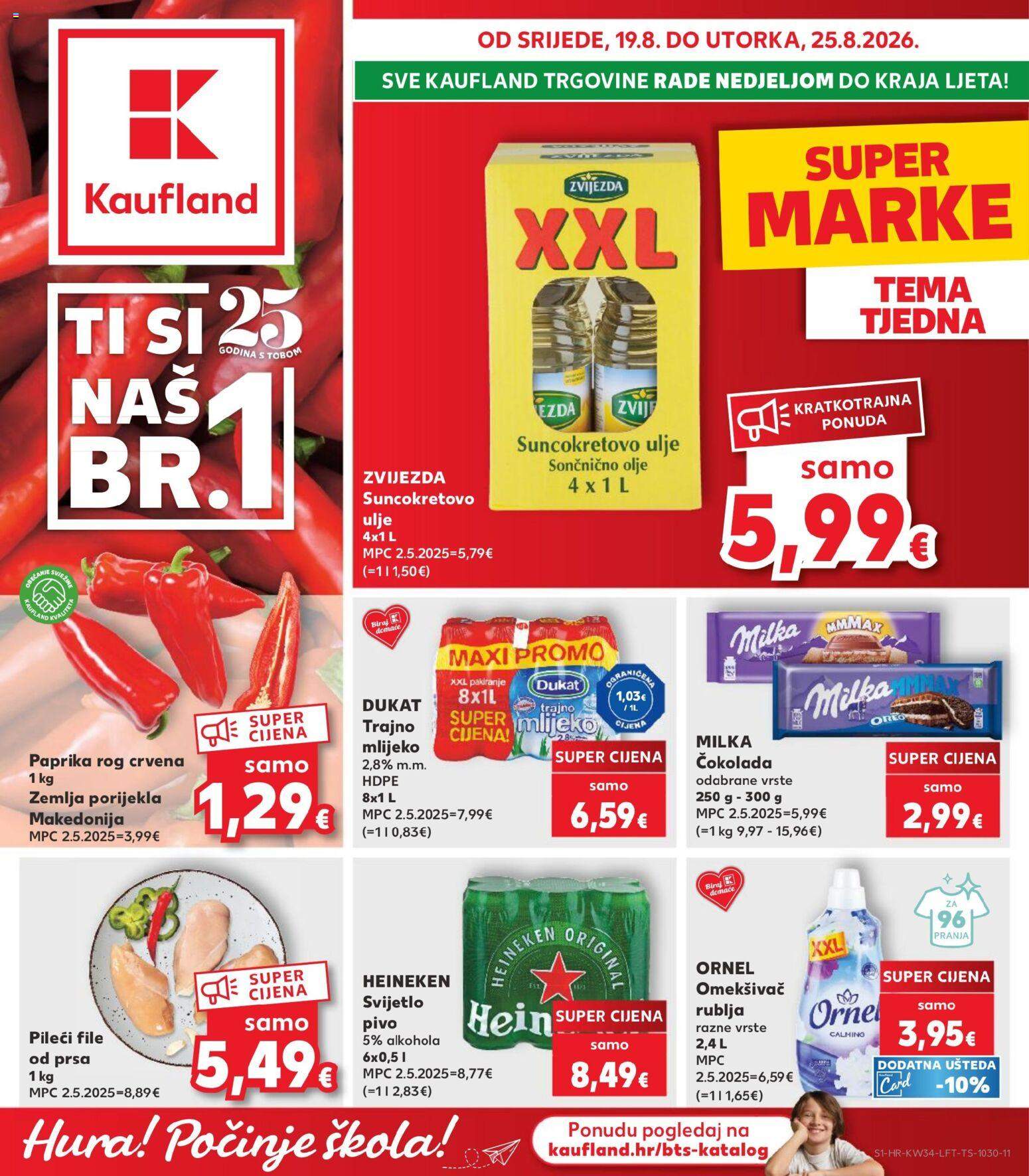 Novi Kaufland katalog od 19.08.