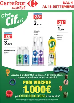 Anteprima dell'opuscolo Carrefour volantino Market Casa dal negozio Carrefour valido da 04/09/2026