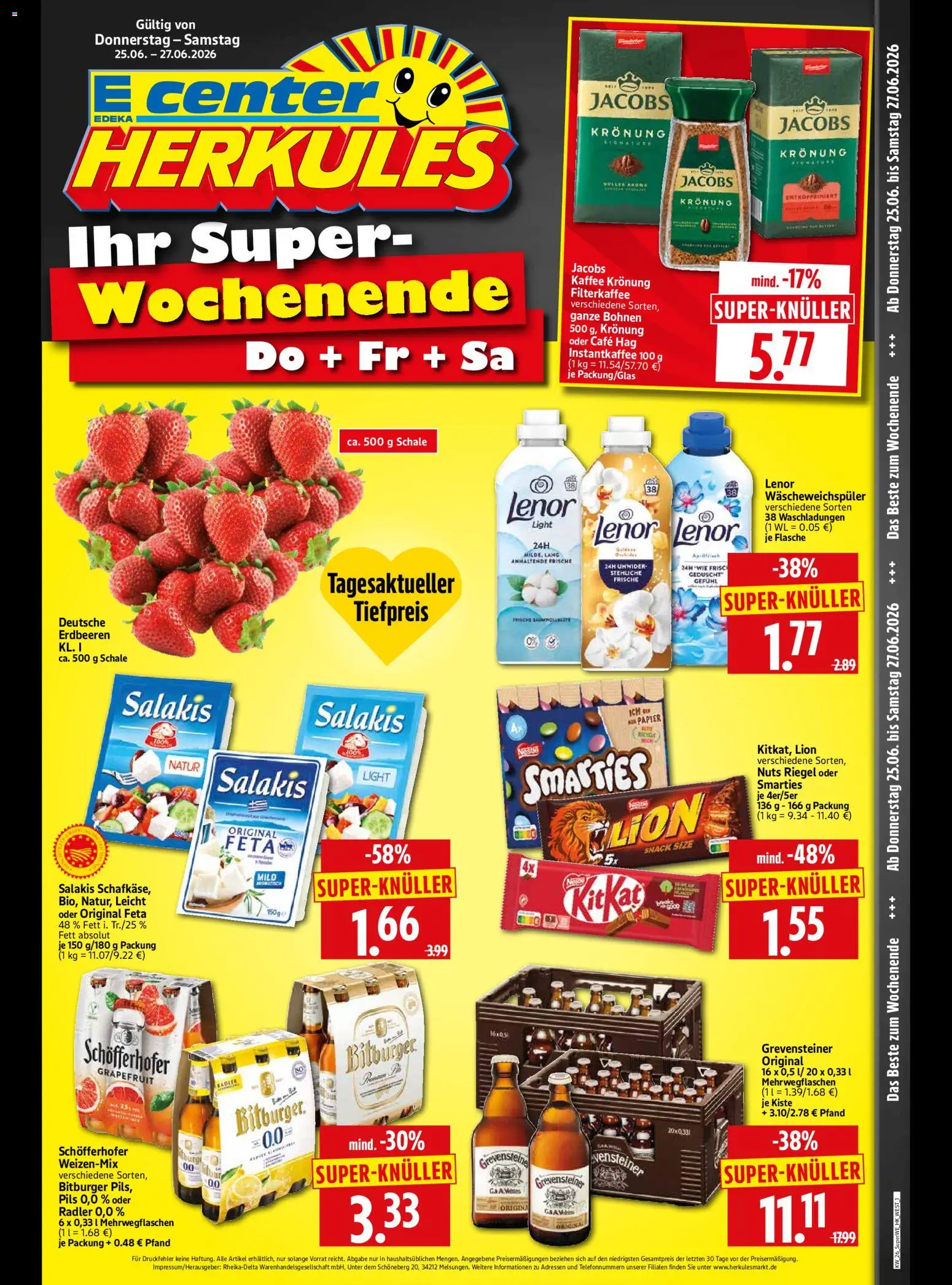 Vorschau von dem Prospekt des Geschäftes HERKULES, gültig ab dem 25.06.2026