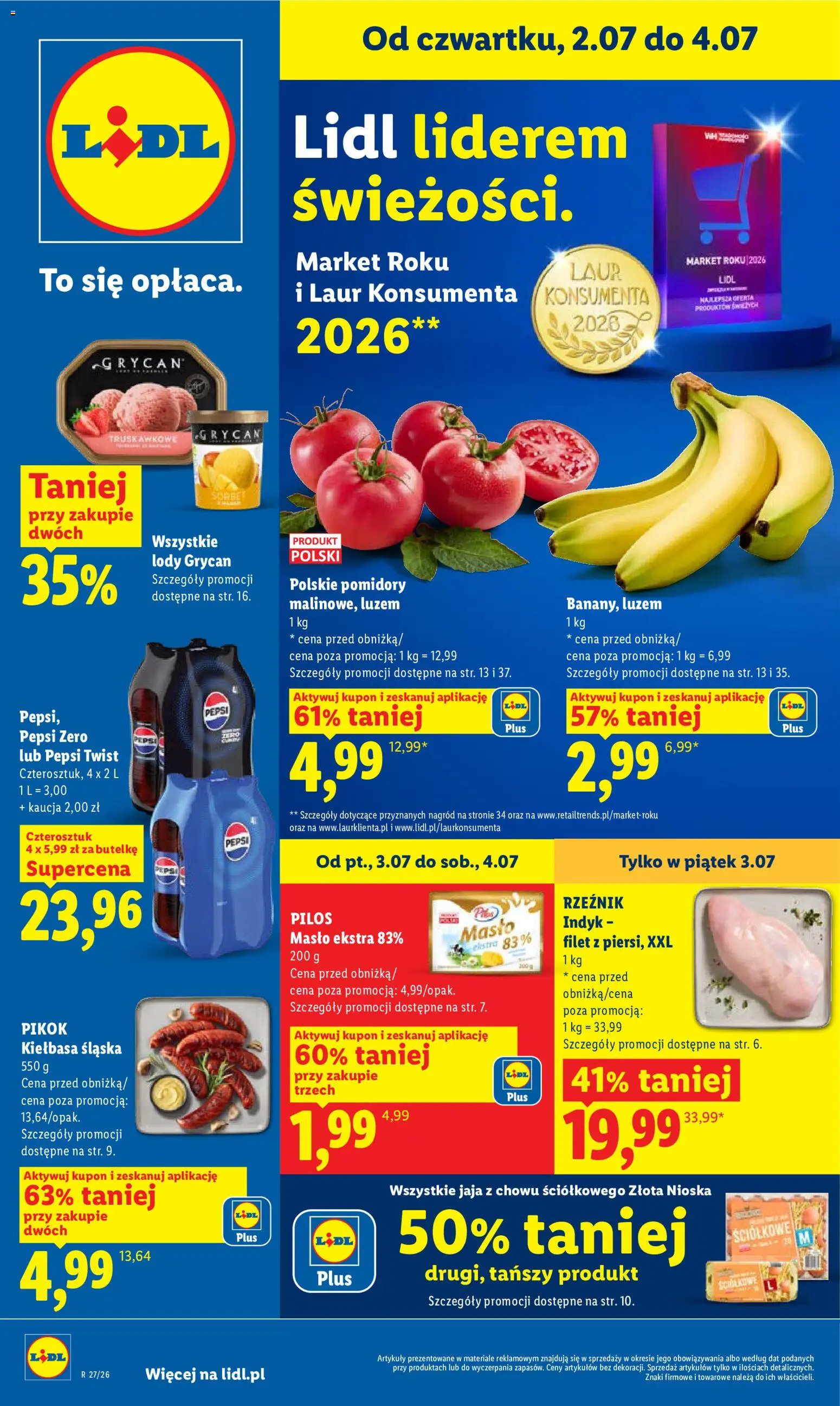 Pogląd gazetki "Lidl gazetka" ze sklepu Lidl ważnej od 02.07.2026