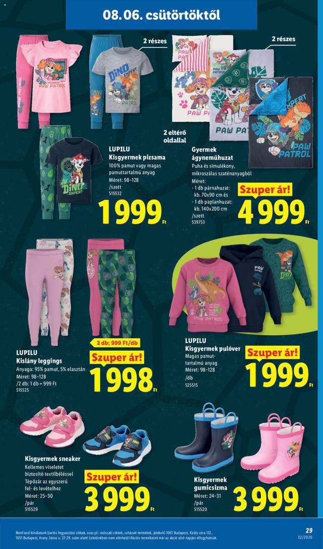 Új Lidl akciós újság 08.06.