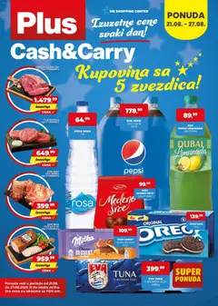 Pregled Plus Cash & Carry kataloga - važi od 21.08.2026