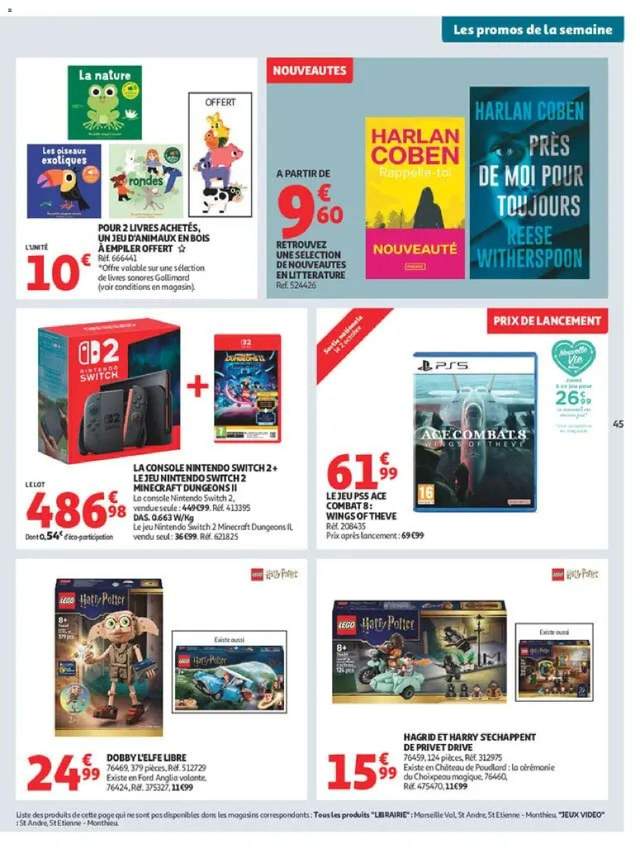 Nouveau catalogue Auchan à partir du 29/09