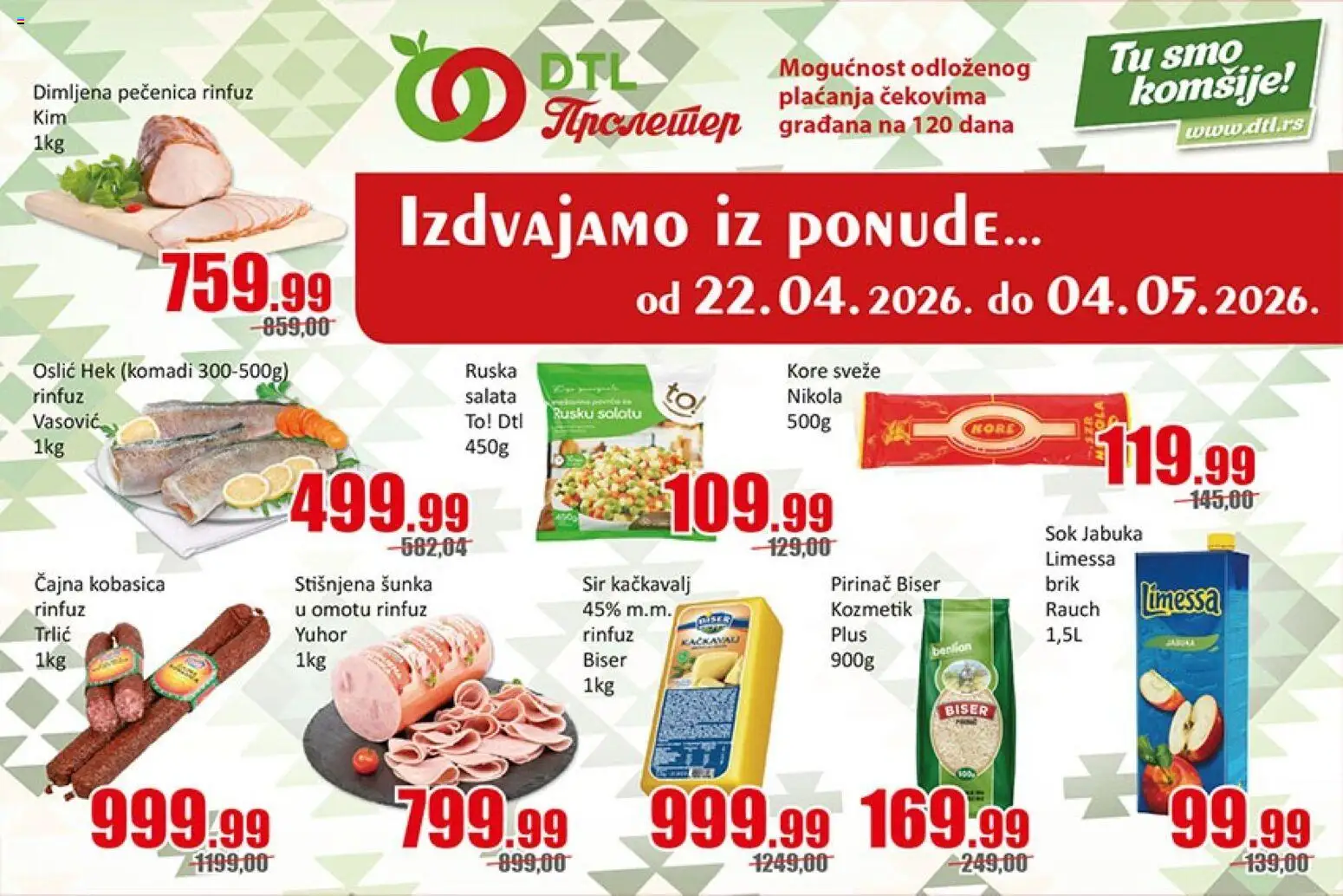Najnoviji Metalac Proleter katalog - ponuda od 22.04.2026⏳