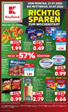 Voorbeeld van Kaufland DE -DE Folder van winkel Kaufland DE geldig vanaf 27-07-2026