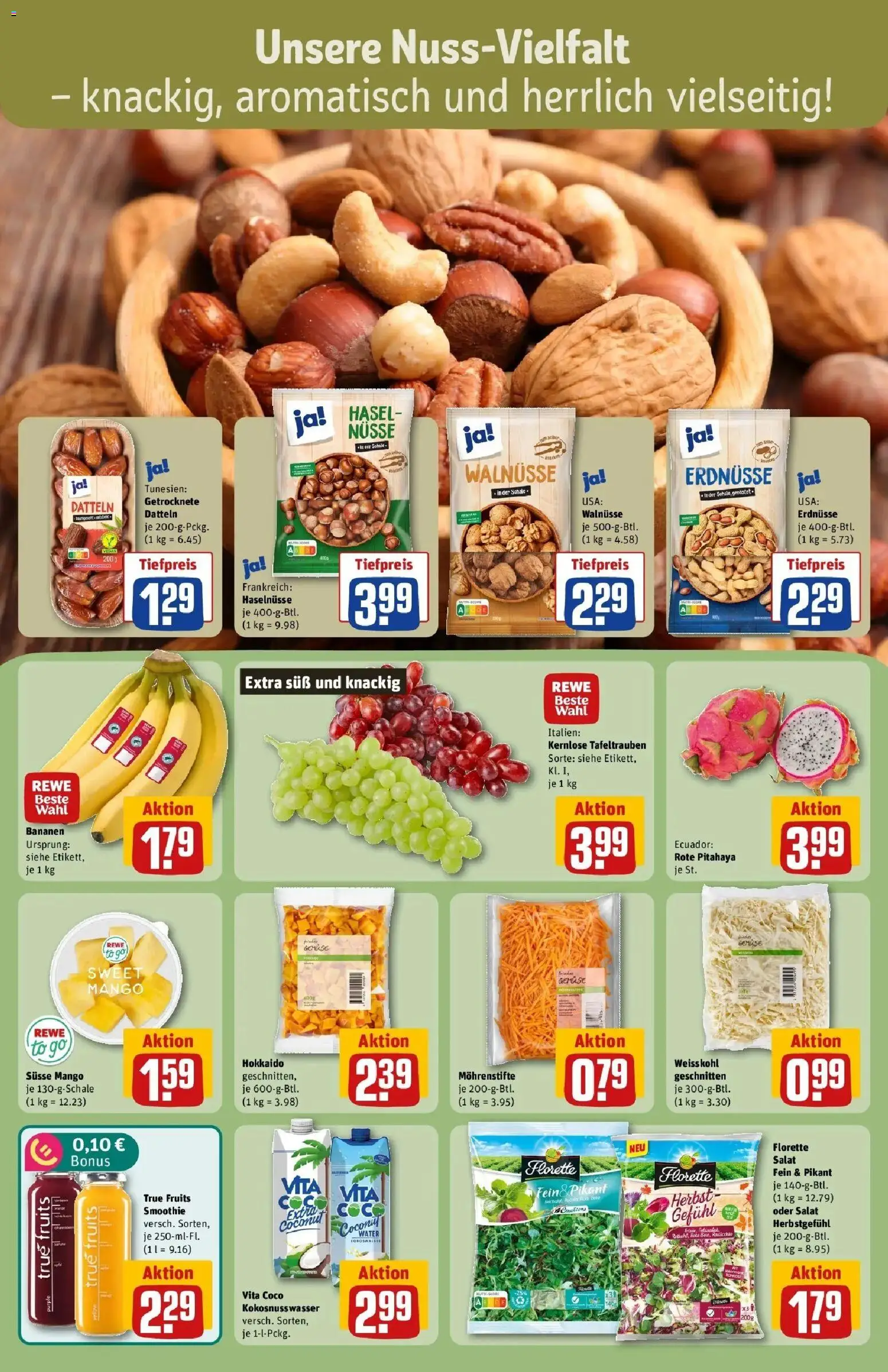Vorschau von dem Prospekt des Geschäftes Rewe, gültig ab dem 26.10.2026