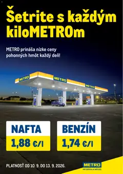 Náhľad Metro letáku platného od 10.09.2026