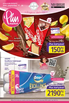 Plus Market - Plus Market akciós újság megtekintése, amely érvényes 2026.09.17.-től