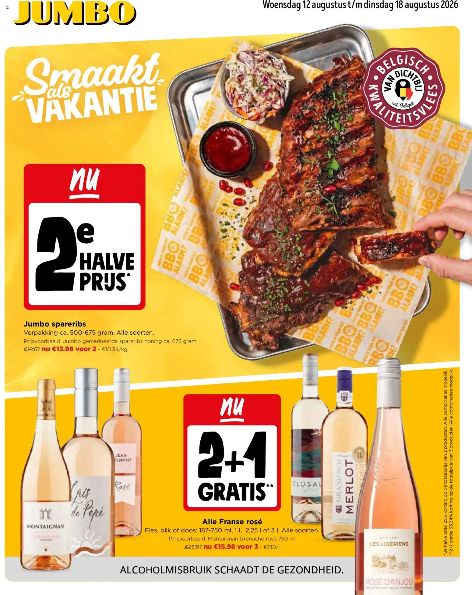 Voorbeeld van JUMBO Folder / Publicité van winkel JUMBO geldig vanaf 12/08/2026