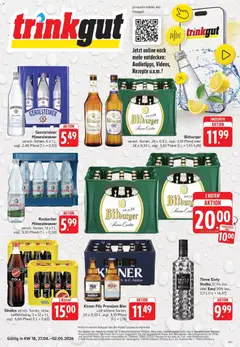 Vorschau von dem Prospekt des Geschäftes Trinkgut, gültig ab dem 27.04.2026