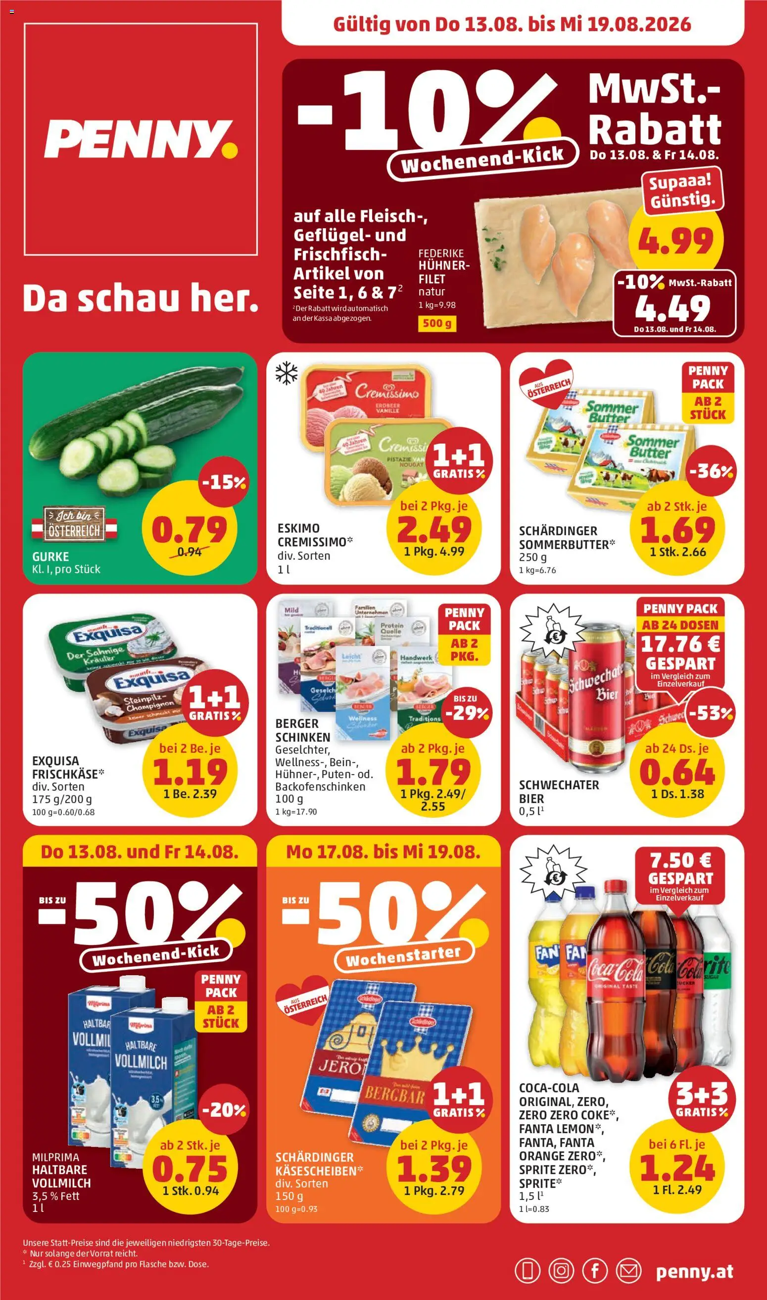 Vorschau der Angebote: Penny Markt Penny Markt - Flugblatt gültig ab 13.08.2026