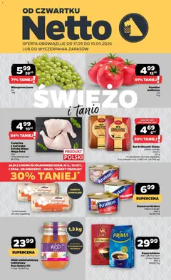 Pogląd gazetki "Netto gazetka od czwartku" ze sklepu Netto ważnej od 17.09.2026