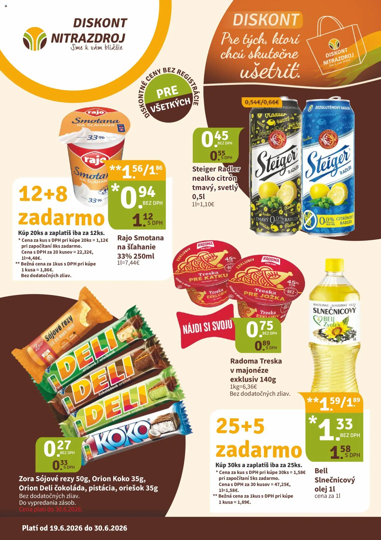 Náhľad Nitrazdroj letáku platného od 19.06.2026